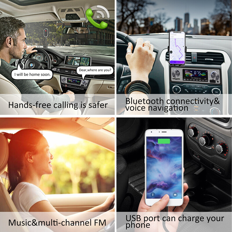 7″ Double 2DIN Android/IOS Car Stereo MP5 Player GPS Radio Bluetooth WiFi+Camera