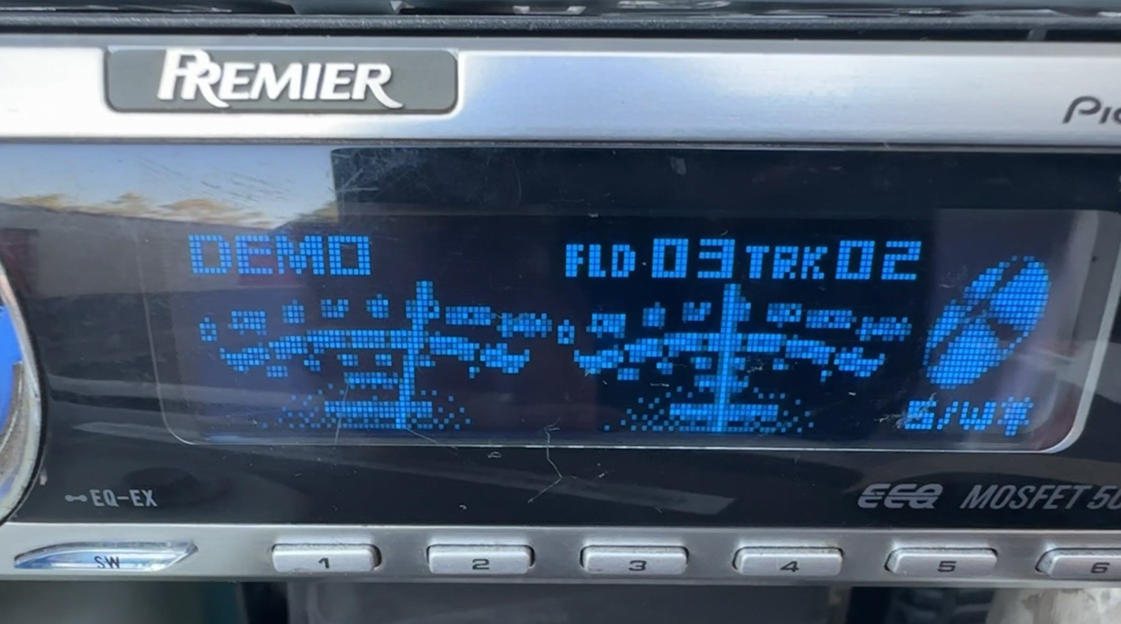 Pioneer (Premier) DEH-P770MP In-Dash Stereo Receiver Old School Tested/Rare