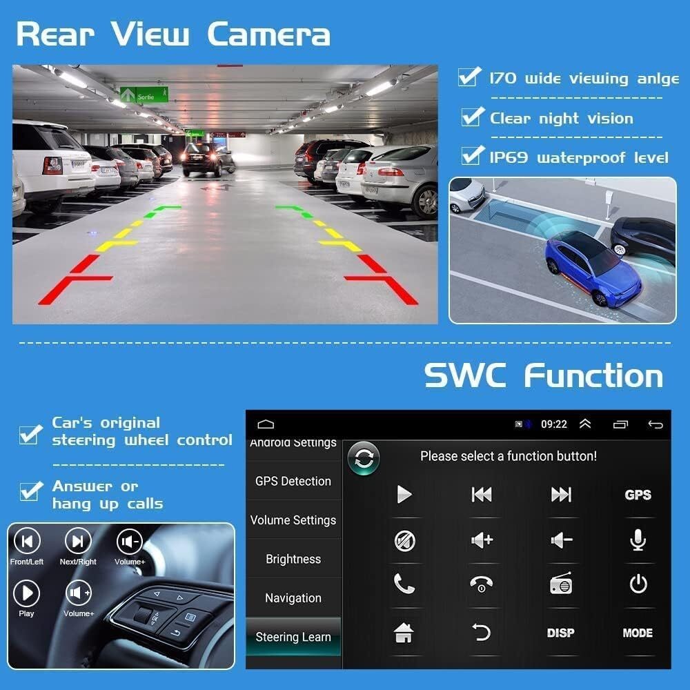 4+64G For Ford Escape 2013-19 Android AUTO Car Radio Stereo Carplay Nav 1280*800