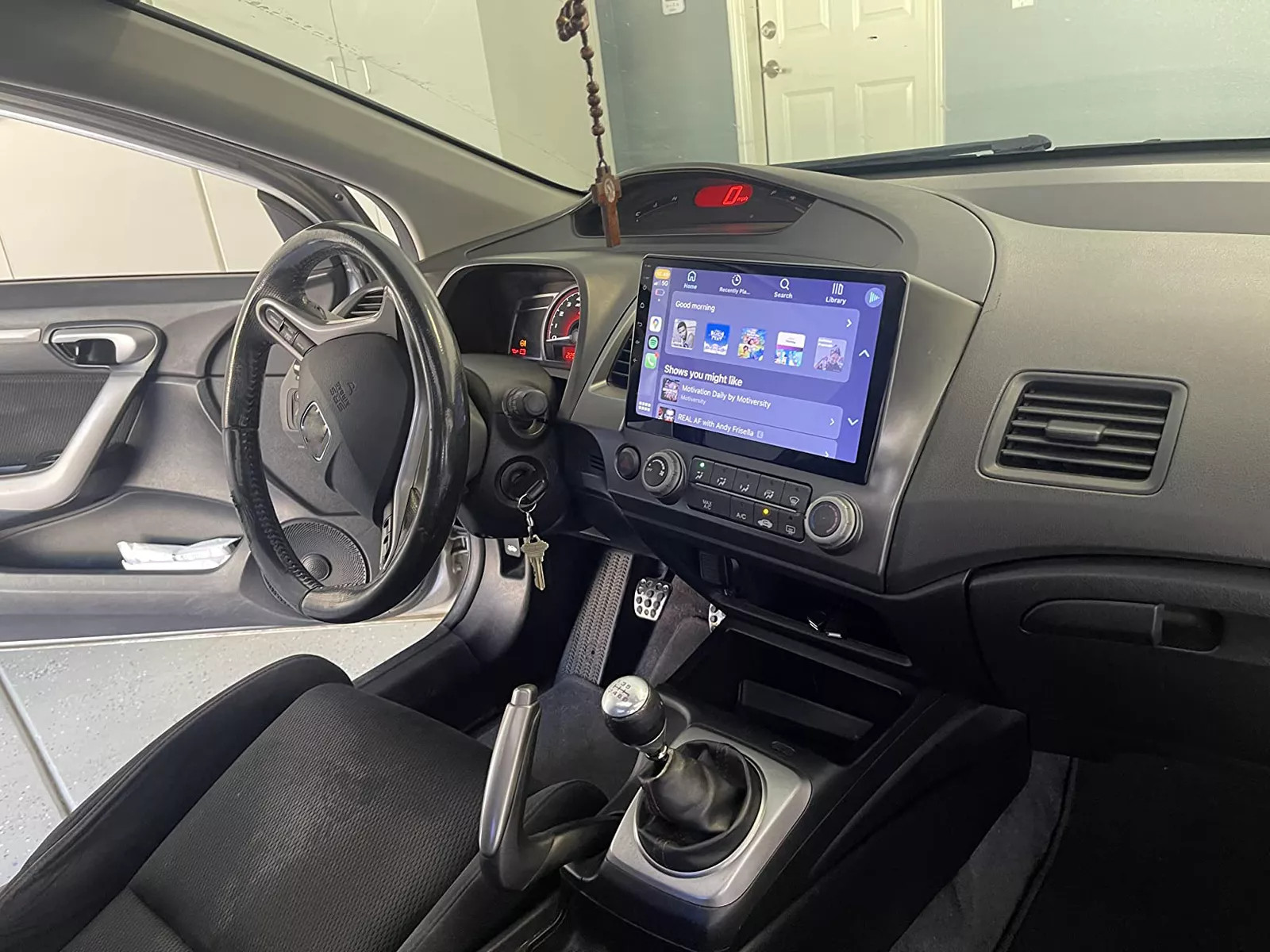 64GB For Honda Civic 2006-2011 10″ Android 13 Apple Carplay Car Stereo Radio GPS