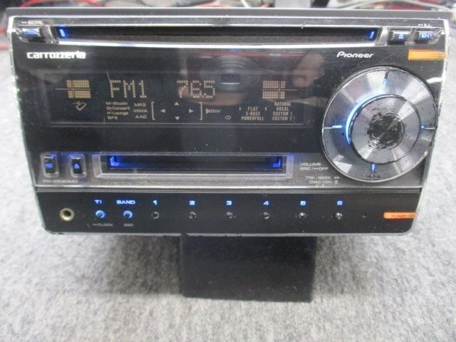 Used Pioneer carrozzeria FH-P530MD-B Car audio CD MD Player Japan