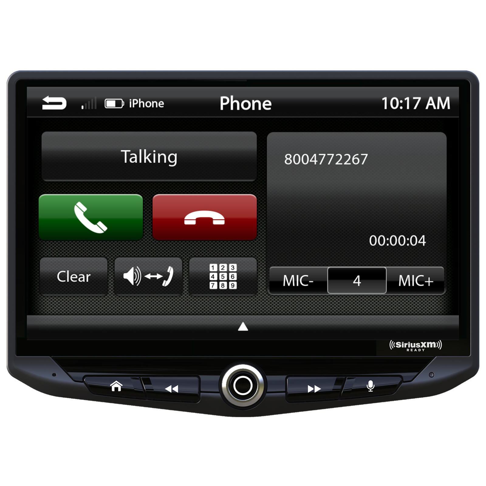 Stinger UN1810, Heigh10 10″ Floating Screen Multimedia Player w/ Apple CarPlay