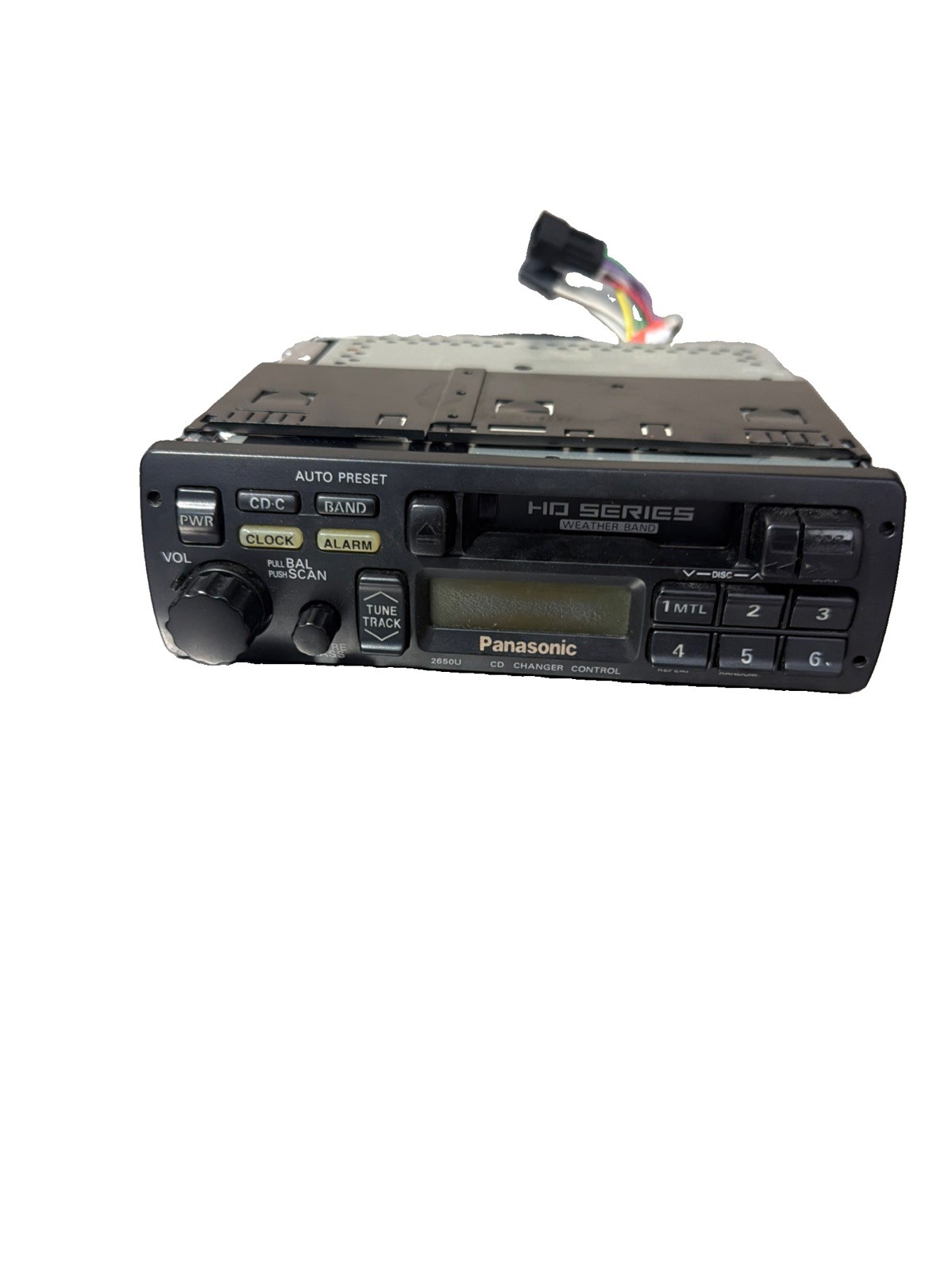 Panasonic CQ-2650EU/2500CEU Heavy Duty Cassette Weather and Receiver W/changer