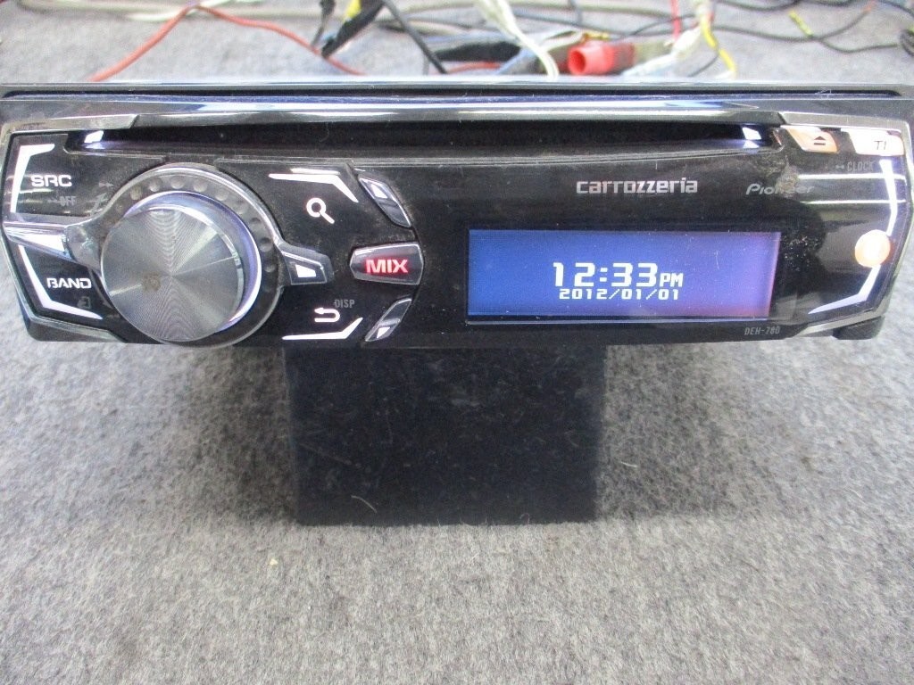 Carrozzeria Pioneer DEH-780 CD AUX Car Audio 1DIN Head Unit JDM Used Tested