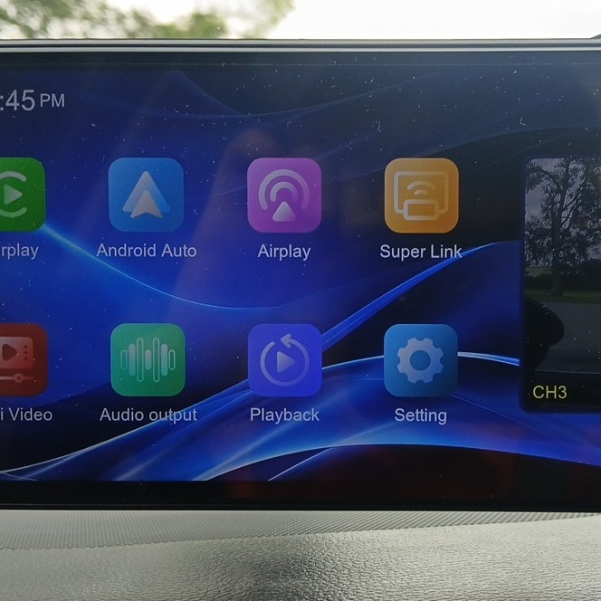 CARPURIDE W125S 11.26 Inch HD Wireless Carplay & Android Auto Screen, 4K +1080