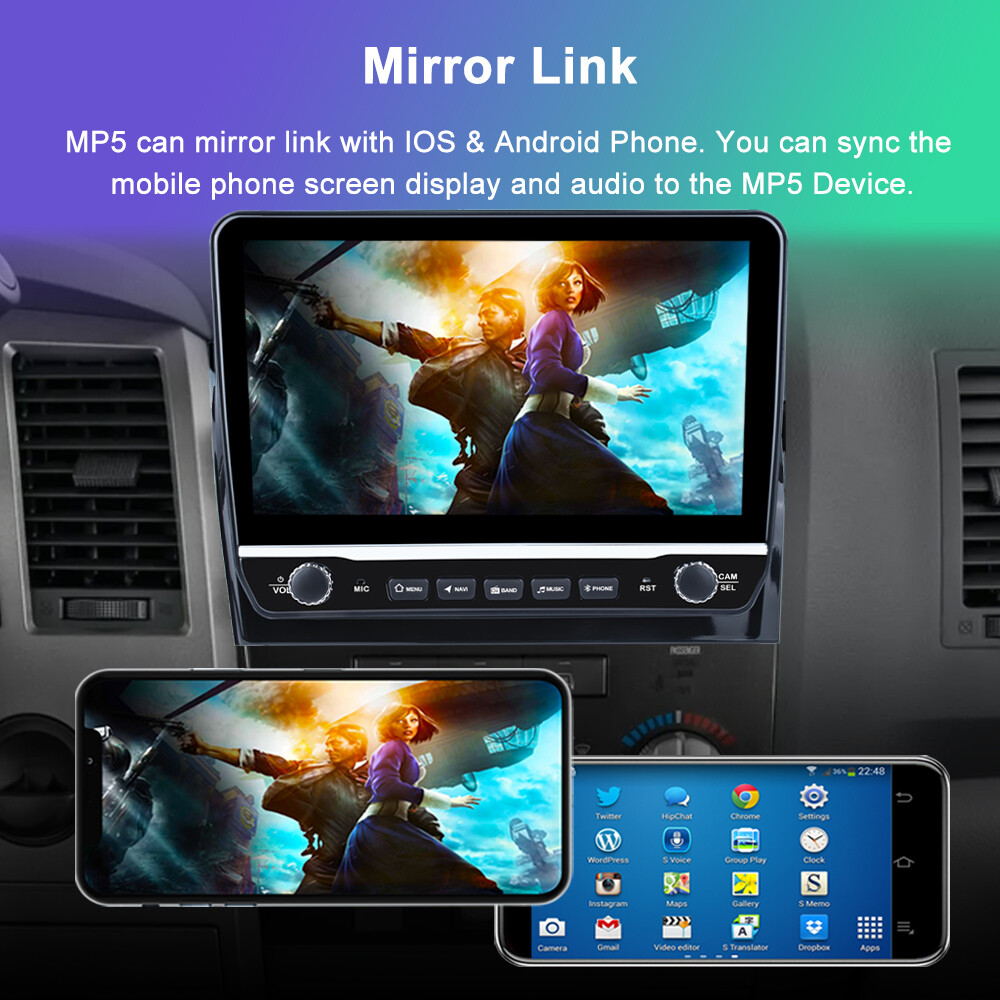 2+64GB CarPlay For Toyota Tundra 07-13 Sequoia 08-18 Android13 Car Stereo Radio