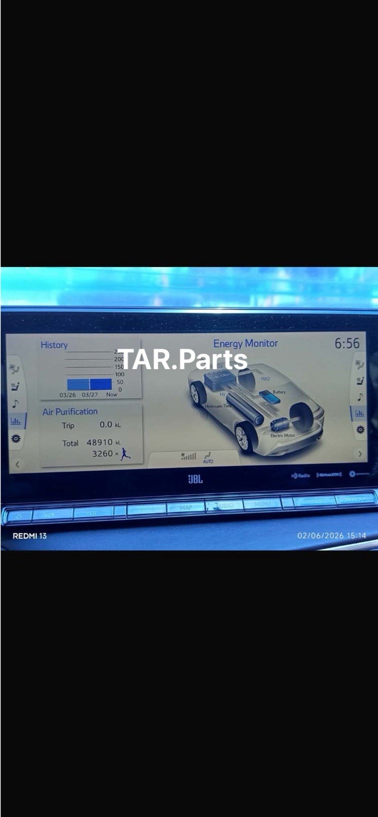 2021 TOYOTA MIRAI DISPLAY SCREEN INFOTAINMENT TOUCH SCREEN 12.3″ 86110-62020 OEM