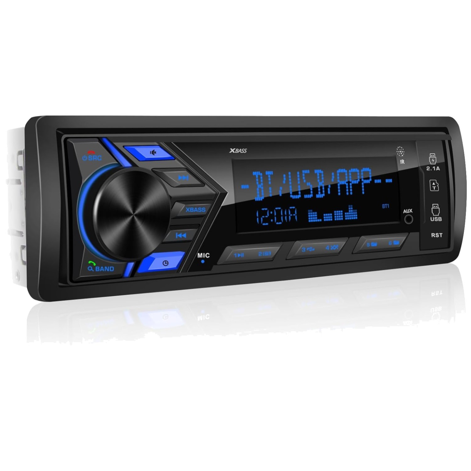 Single Din Digital Media Player: Bluetooth FM USB