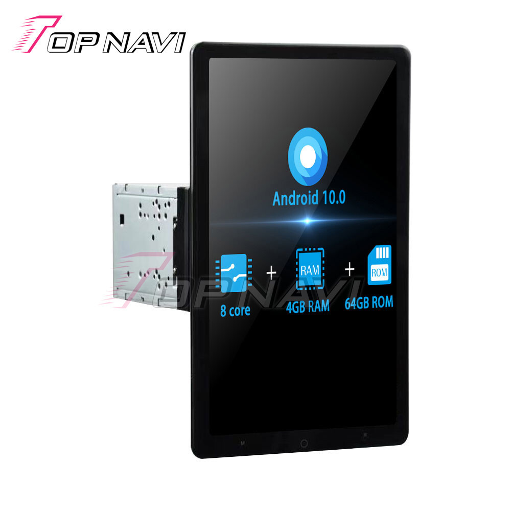 4+64G Double Din Car Stereo Radio Player Android GPS Touch Screen Navigation BT