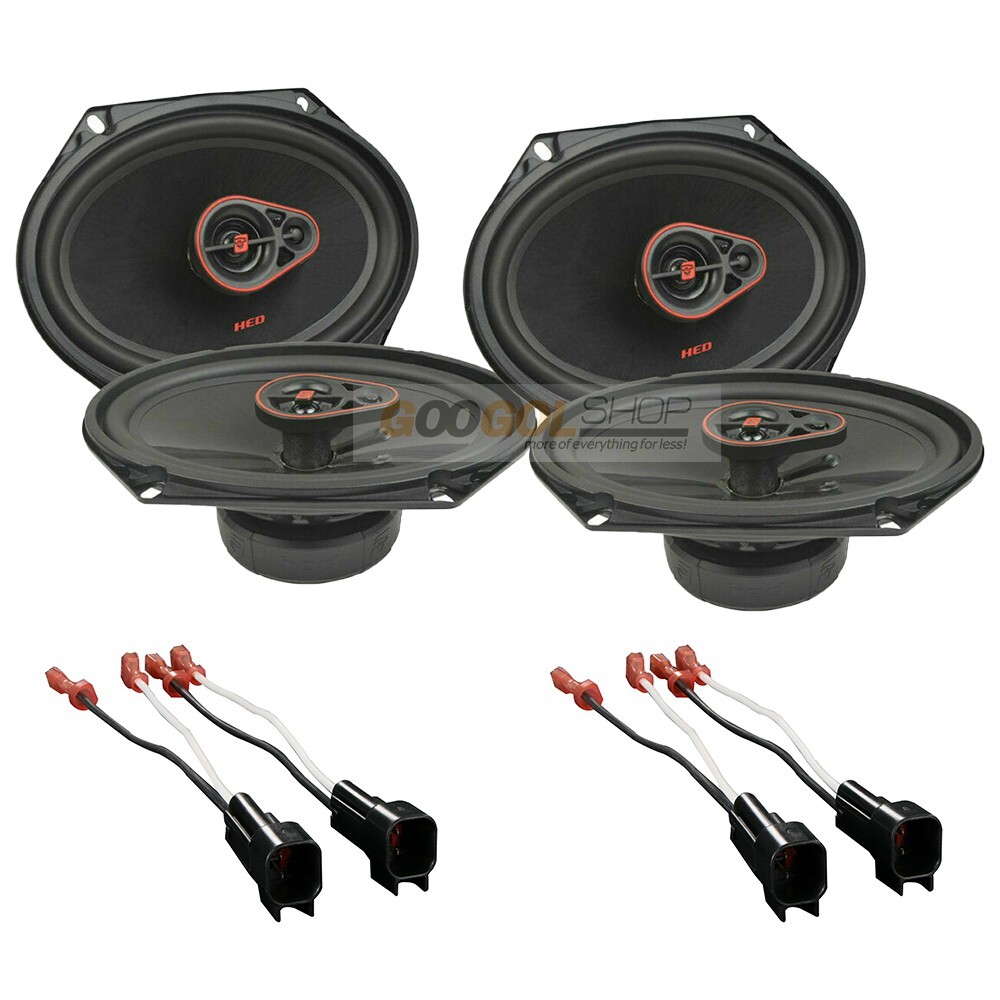 6.2″ CD/DVD Receiver & 6×8″ Front/Rear Speakers Package for 2004-2014 Ford F-150
