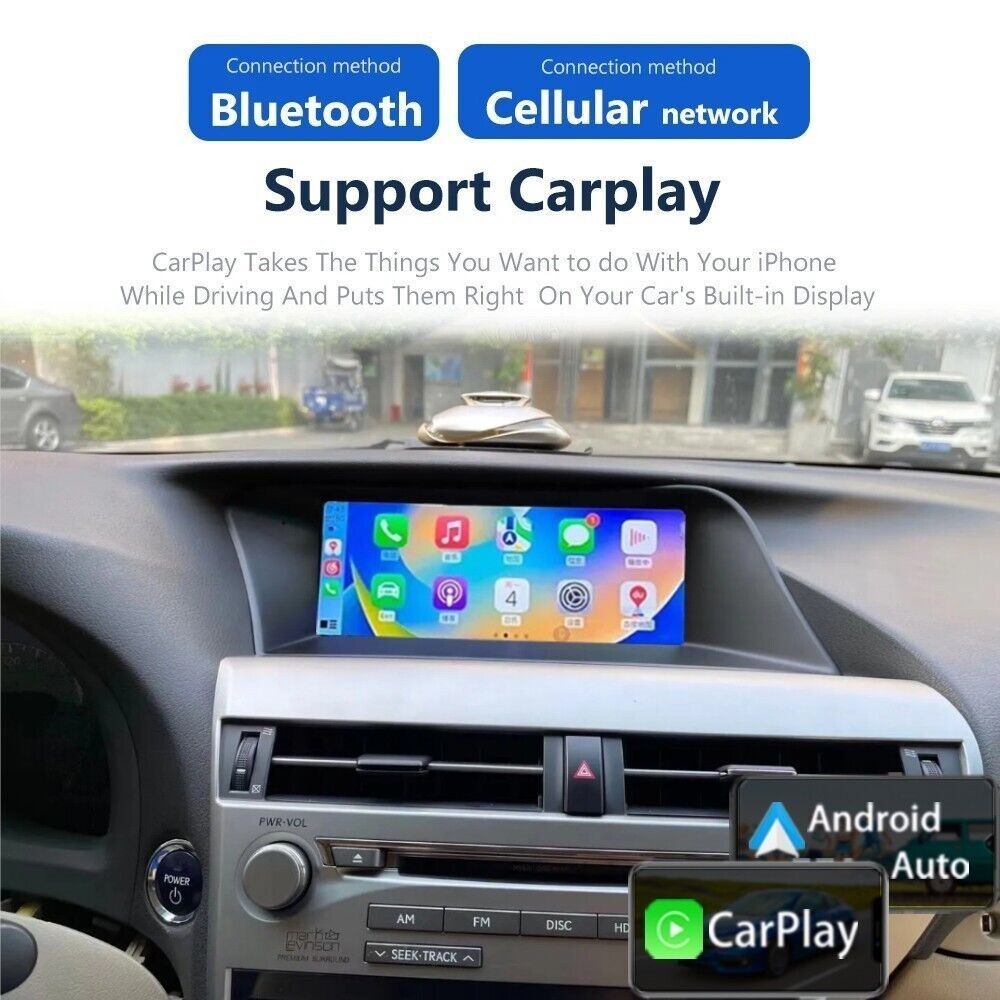10.25″For Lexus Rx Rx350 Rx450 09~15 Car Radio Android Auto Apple Carplay 8+128G