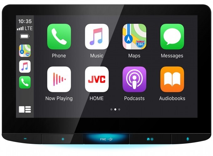 JVC KW-Z1000W 10.1 Inch Digital Multimedia Receiver Wireless Apple Android