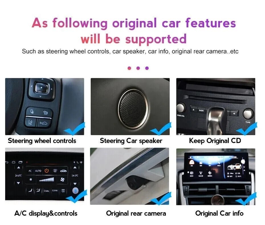 10.25″For Lexus Rx Rx350 Rx450 09~15 Car Radio Android Auto Apple Carplay 8+128G
