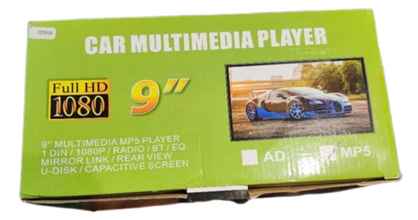 T9 CAR MULTIMEDIA PLAYER 9″ MP5 DIN / 1080P/RADIO/ BT+EQ HD 1080 Open Box