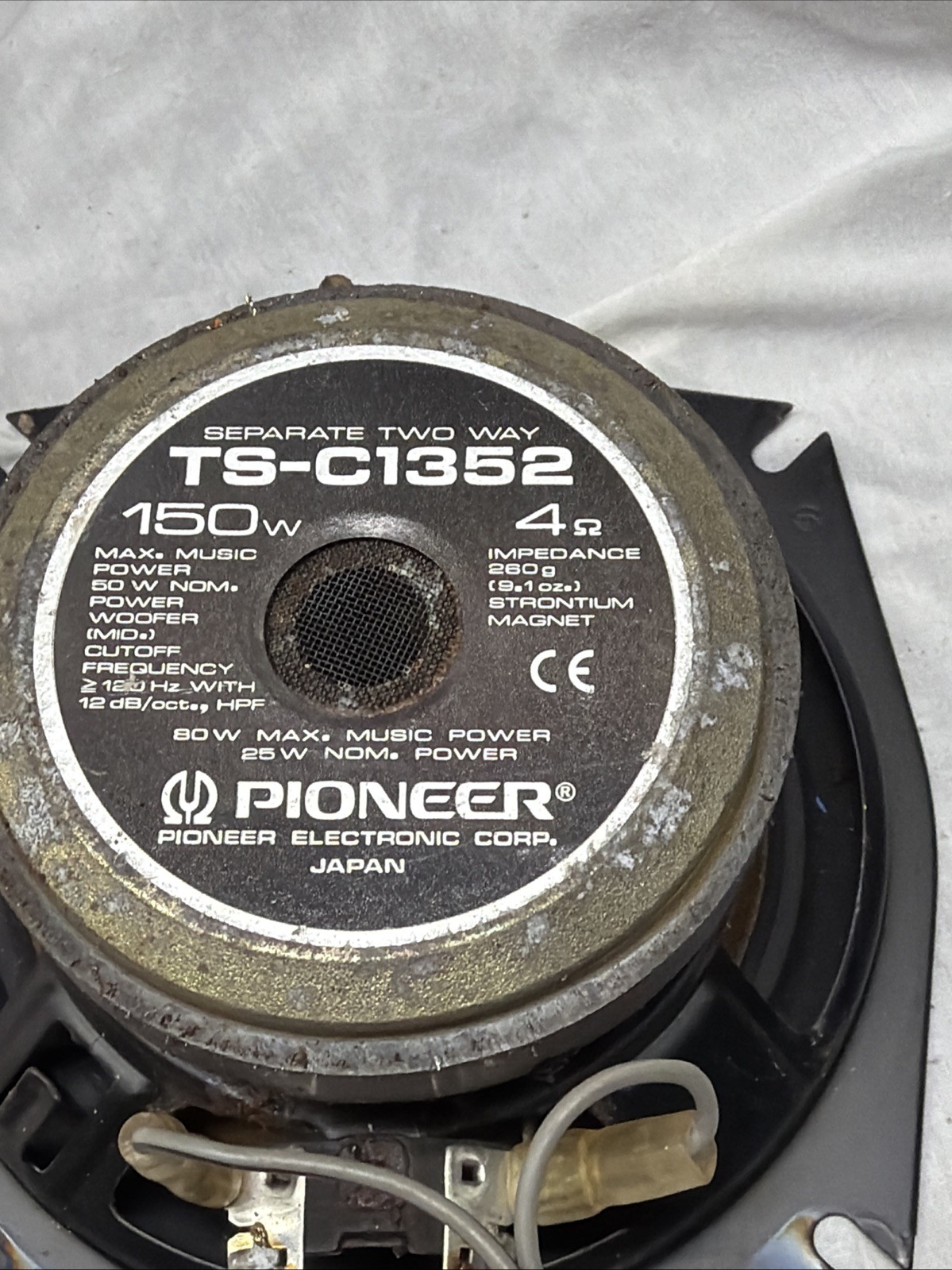 PIONEER TS-C1352 150W Speakers & DS-314A Tweeters