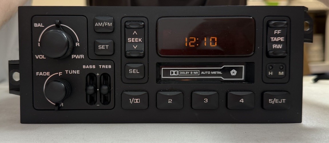 Mopar Chrysler Jeep AM/FM Radio Cassette 1984-2002 #P04858558AE