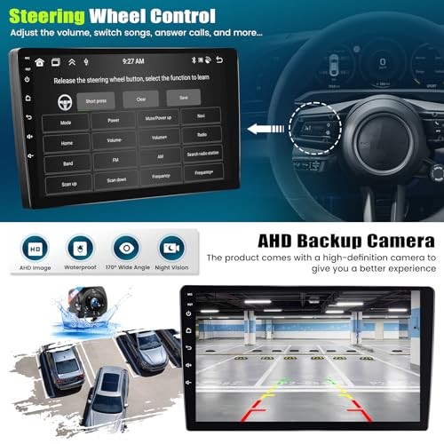 [6+128G] 8-Core Android 15 Car Radio Stereo for Mitsubishi 8 Core 6+128G