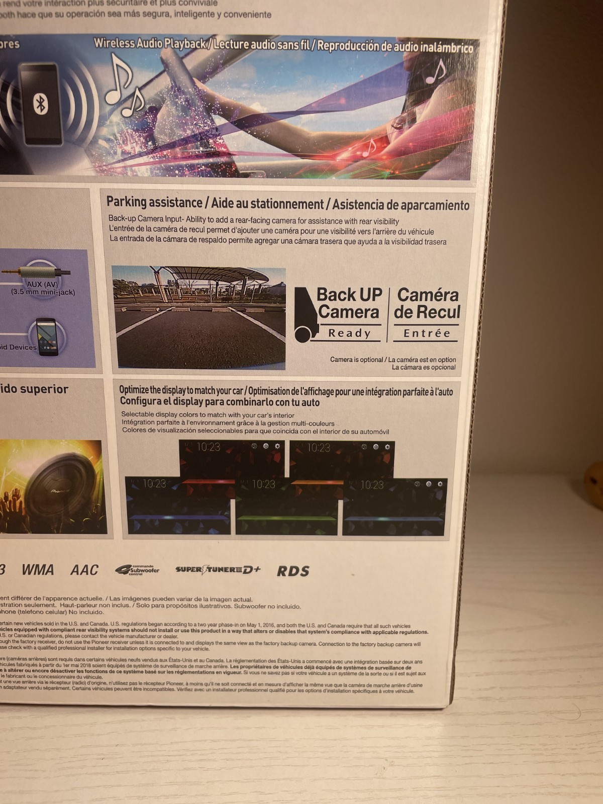 Pioneer DMH-100BT, Touchscreen, Bluetooth, USB, Receiver Stereo BRAND NEW