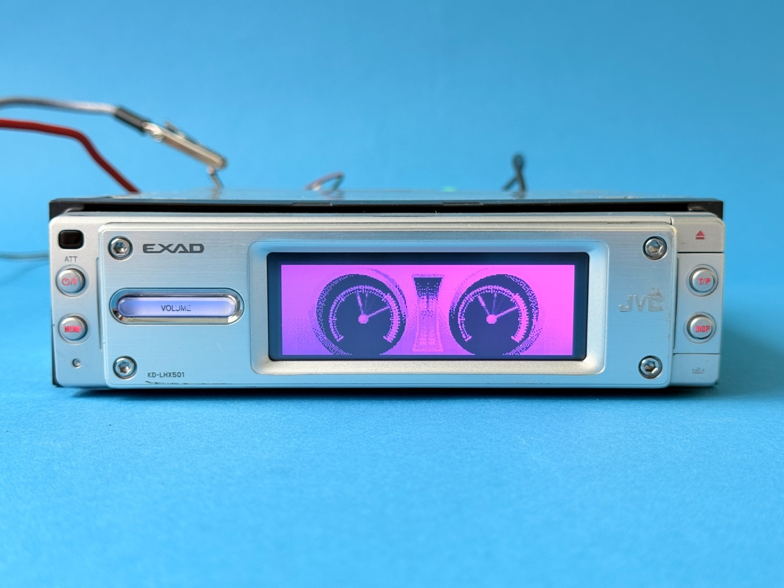JVC KD-LHX501 Touchscreen Car Stereo CD MP3 Wma Receiver 1DIN Vintage Head Unit