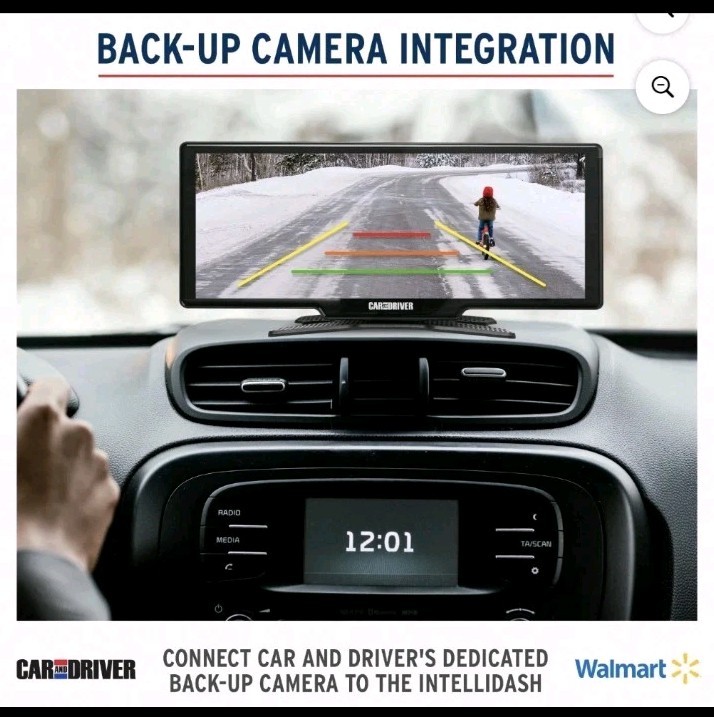 Car and Driver Intellidash Pro X10 Wireless Carplay, New, 10″ Touch Screen