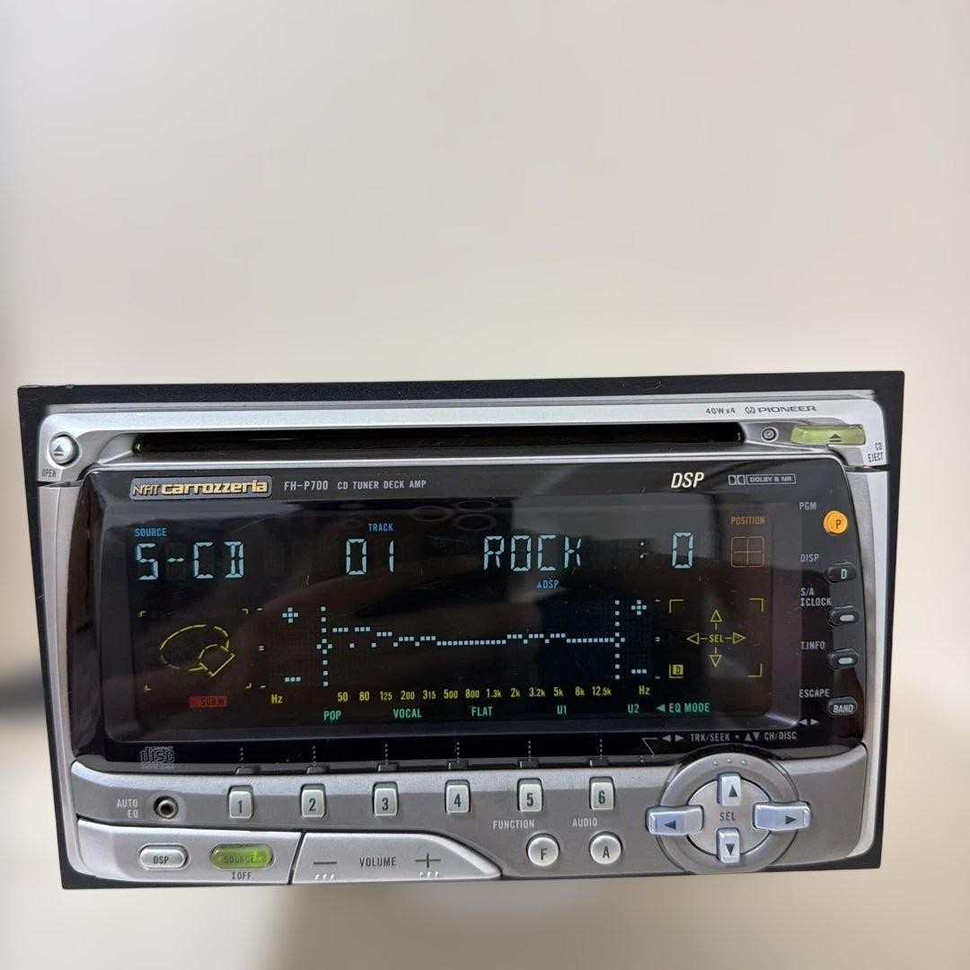 Rare Carrozzeria FH-P700-ZN CD/TAPE/deck operation confirmed
