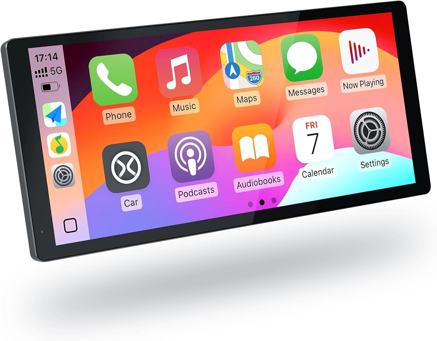 Wireless Carplay Screen for Car, 10.3” Portable Carplay & Android Auto Touchscr