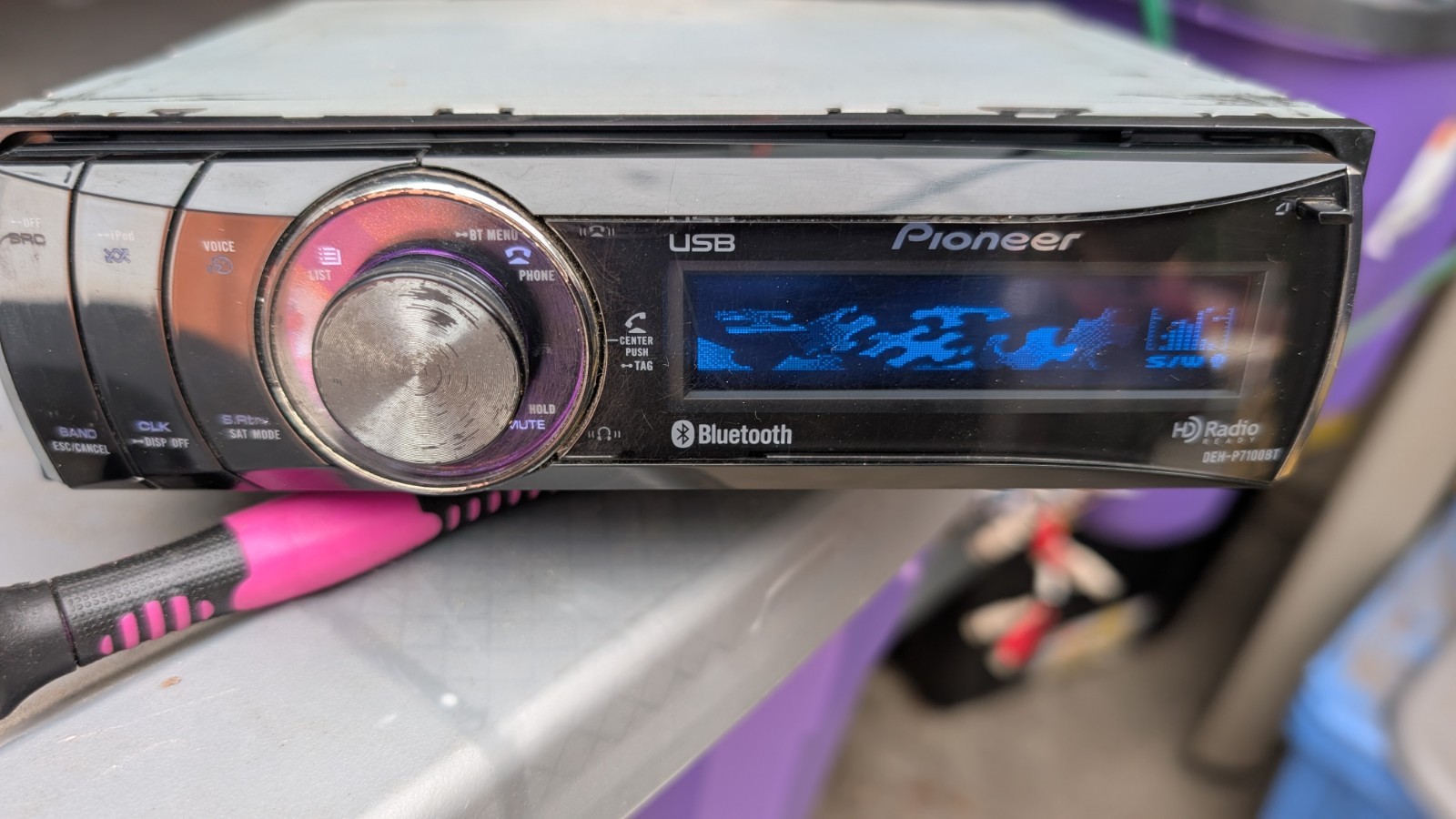 Pioneer Premier DEH-P7100BT Bluetooth CD Player USB 3d Graphics 🐬