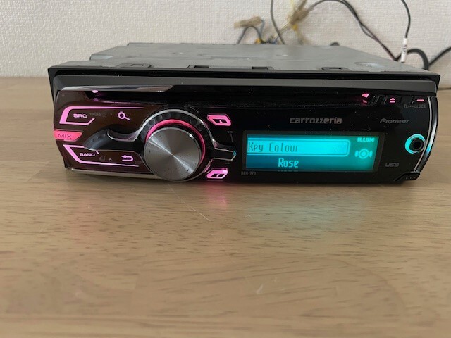 Pioneer Carrozzeria DEH-770 1Din Car Audio CD Player Operation Confirmed