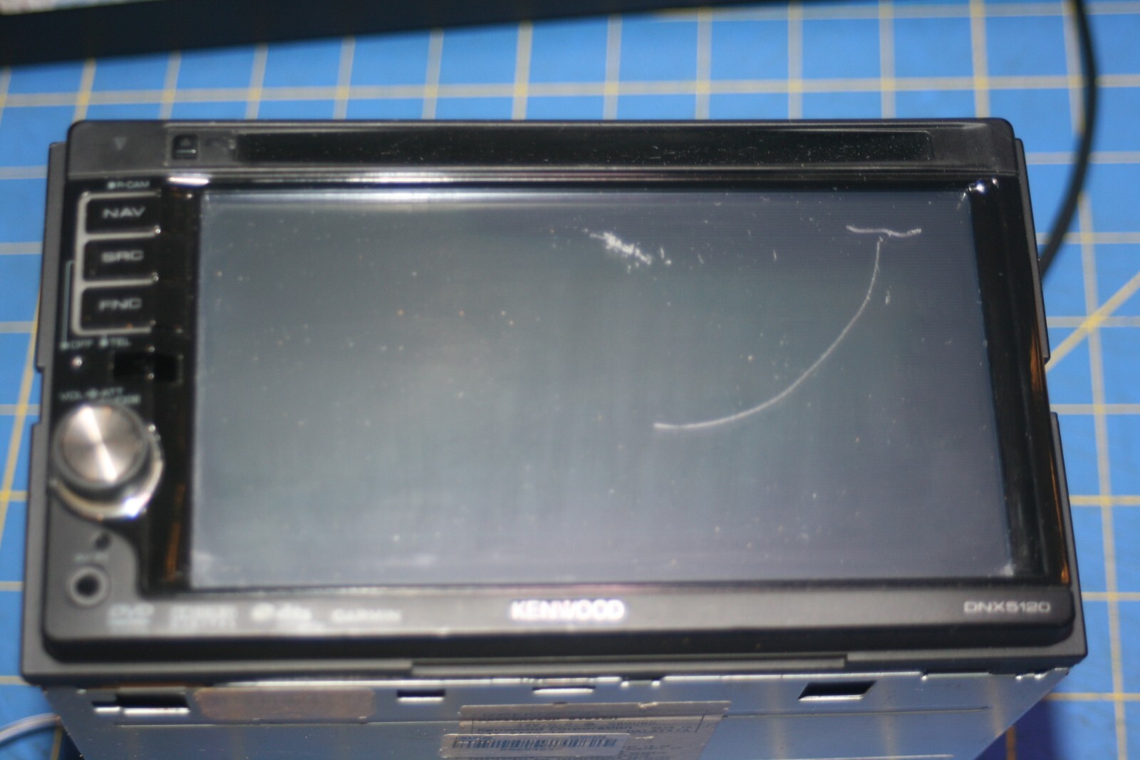 Kenwood DNX5120 Navigation Receiver – Double DIN CD, DVD, XM, Bluetooth