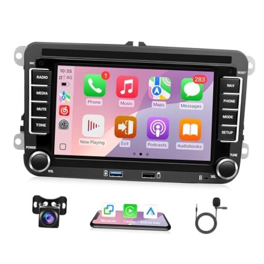 Car Radio for VW Passat Tiguan Jetta Beetle Tiguan Caddy For Low-end VW Models