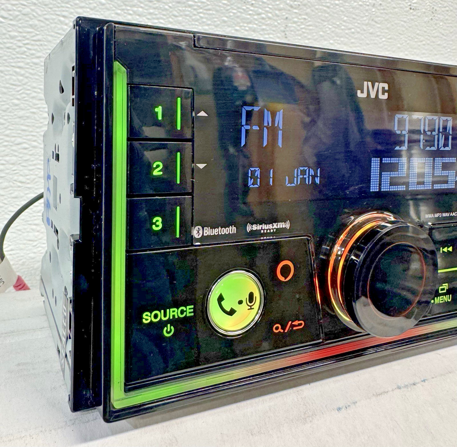 JVC KW-X850BTS Digital Media Receiver radio stereo head unit Alexa BT MP3 WMA