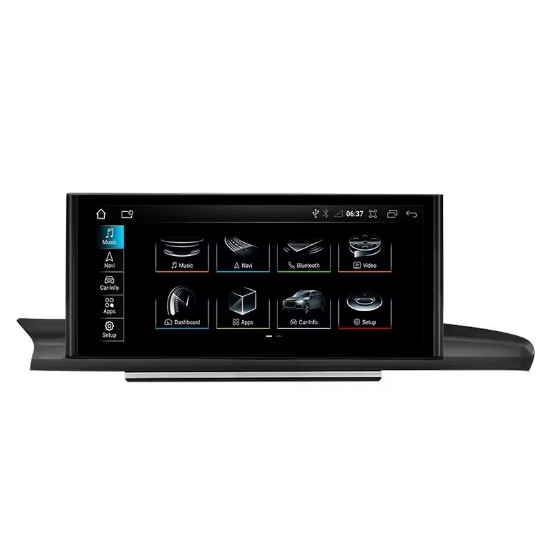 For Audi A6 A7 C7 2012-2018 Car Stereo Radio 12.3″ Android 13 Carplay GPS 8+128G