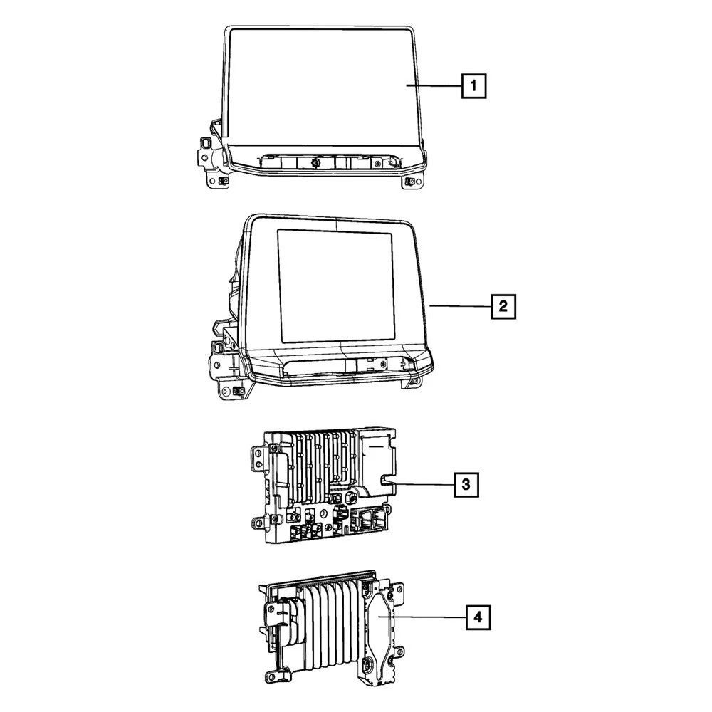 Mopar Multi Media Radio