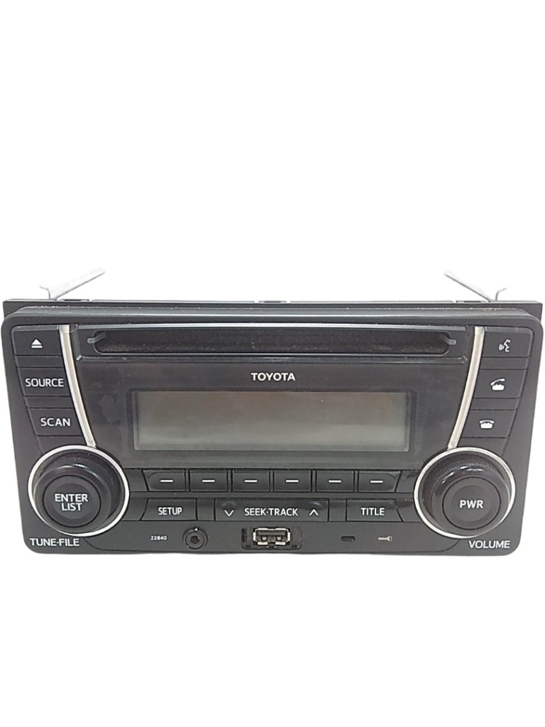 Radio/Cd/Dvd/Sat/Tv For 2005-2015 Toyota Hilux Dual Cab P/N PZQ60-00511 2013