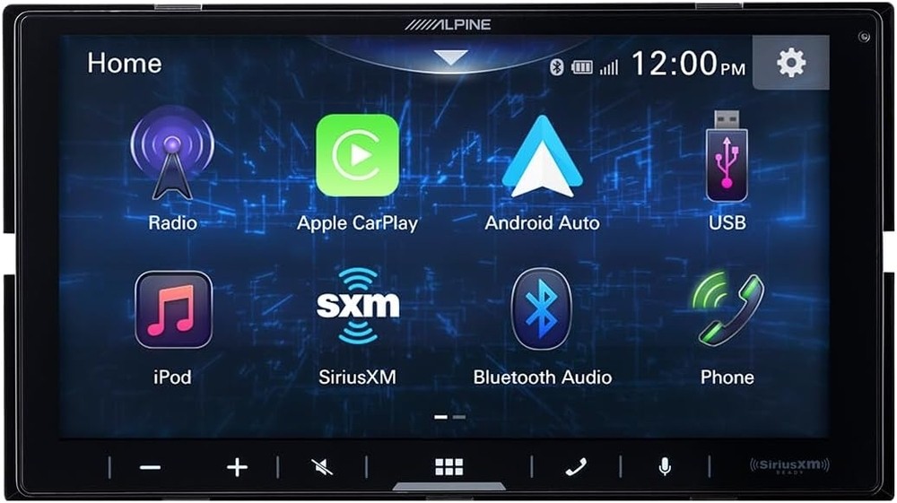 Alpine iLX-W670-M Radio Upgrade Kit 17-25 Chrysler (Pacifica, Hybrid), Voyager