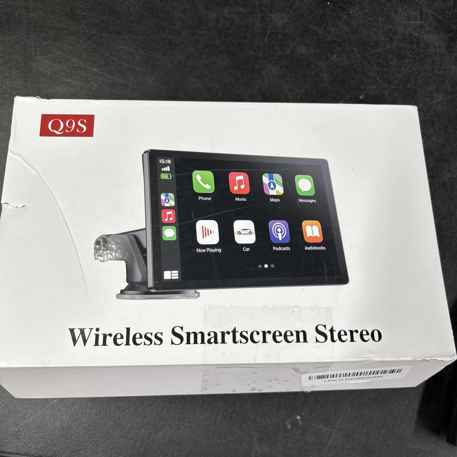 Q9S 9 Inch Wireless Touchscreen Bluetooth Digital Media Receiver Stereo