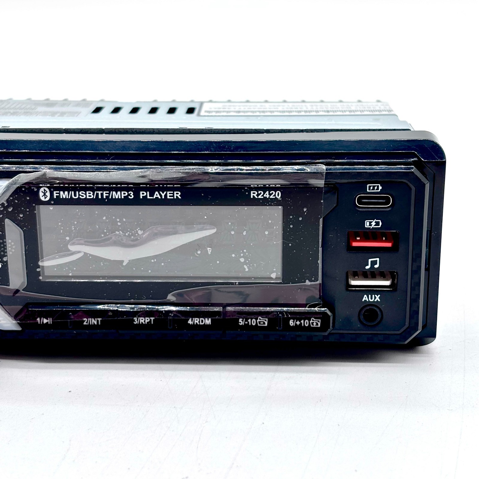 1DIN Car Radio Wireless Bluetooth MP3 Player with USB+TF Model R-2420