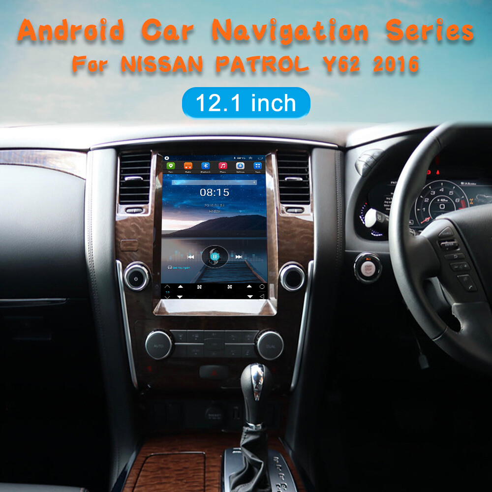 Android system multimedia DVD player For Nissan Patrol Y62 2016 navigation GPS