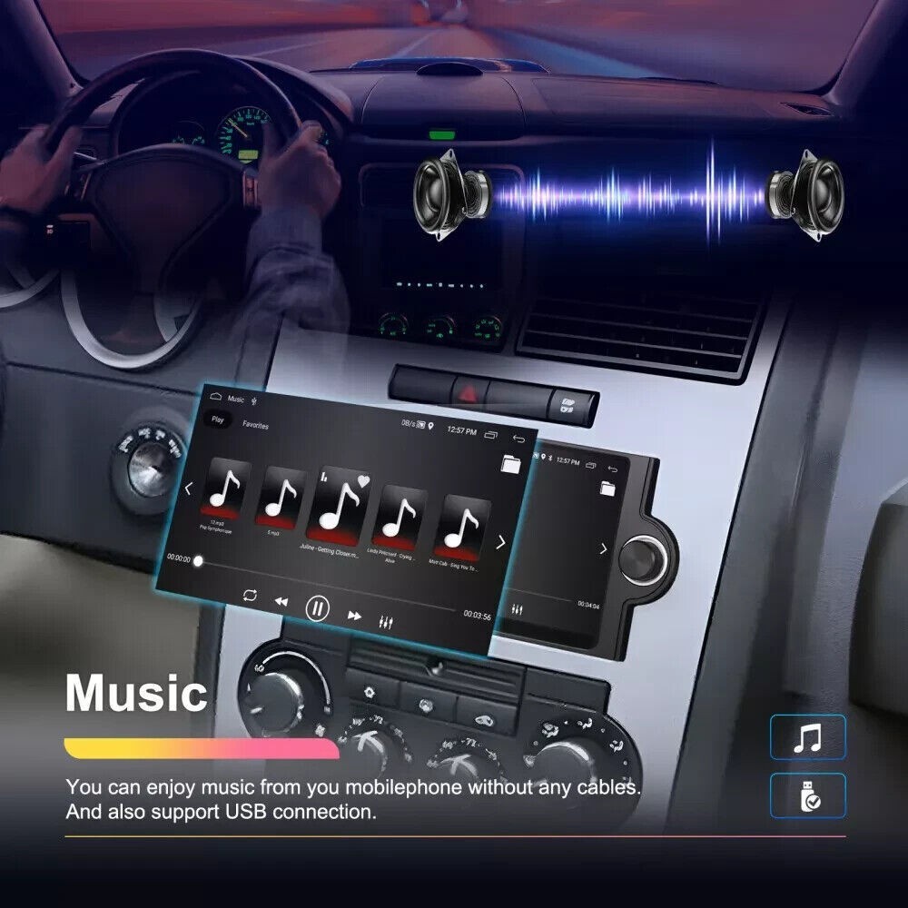6.5″ Carplay Car Radio Stereo AHD GPS Navigation Screen For Dodge Jeep Chrysler
