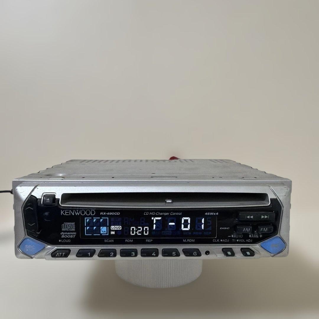 KENWOOD RX-490CD Car Audio 1DIN CD Player with Wiring Included