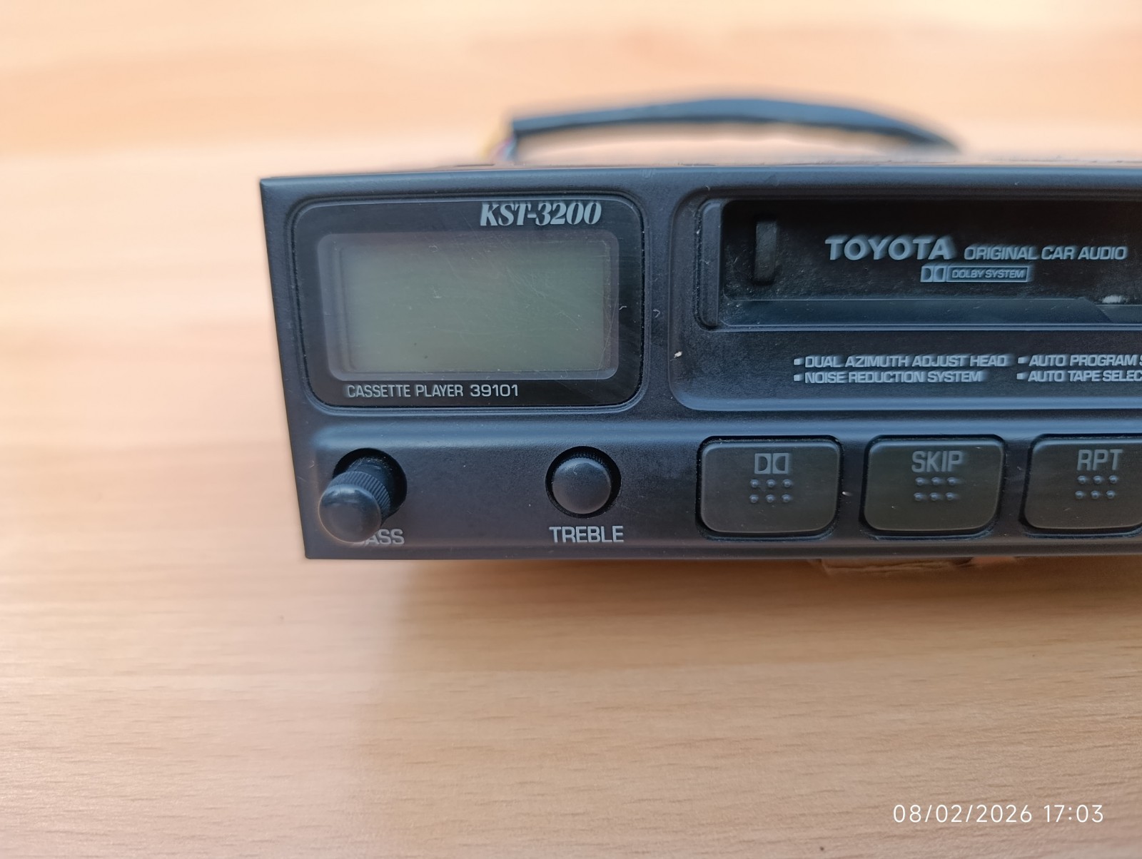 Toyota Corolla AE100, AE101 OEM Cassette Player With Equalizer Support JDM