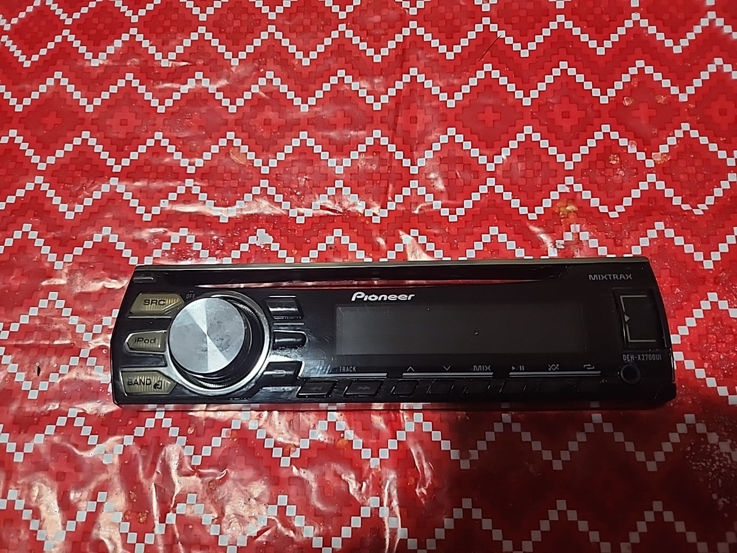Pioneer MixTrax CD Radio Stereo DEH-X2700UI FACEPLATE ONLY – SAME DAY – WARRANTY