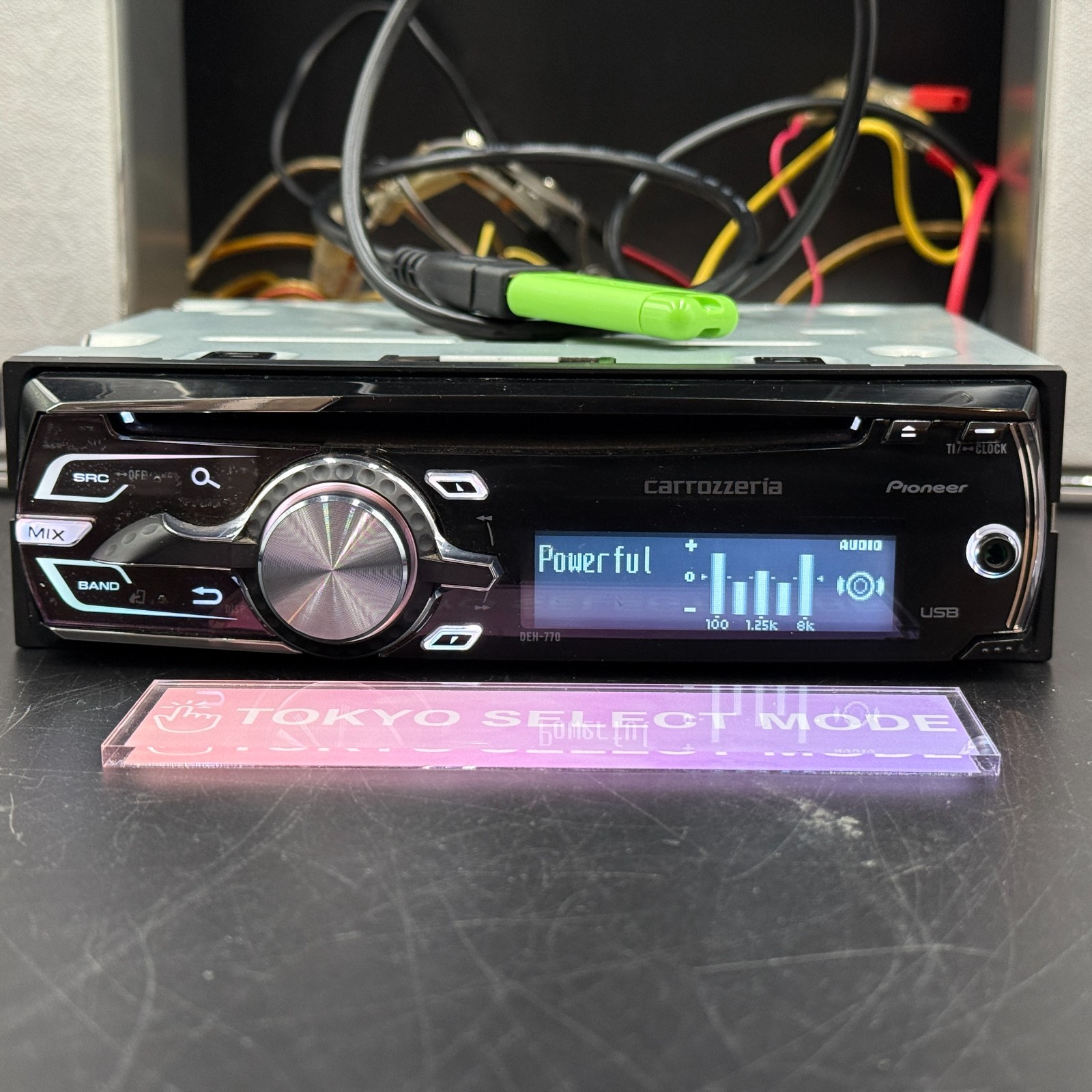 Pioneer Carrozzeria DEH-770 1DIN Car Audio CD Player Tested Working JDM In Stock