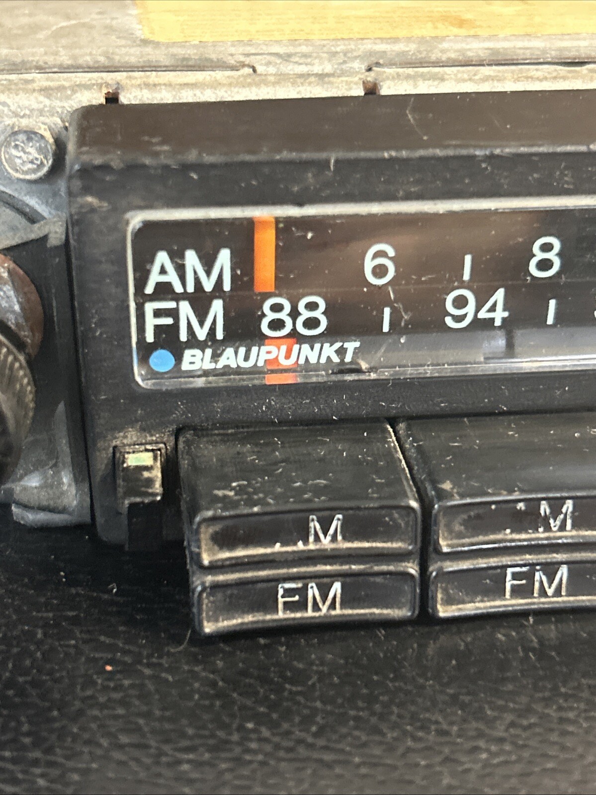 Vintage Blaupunkt Frankfurt Stereo U108 7636421012 AM FM Radio RARE Germany