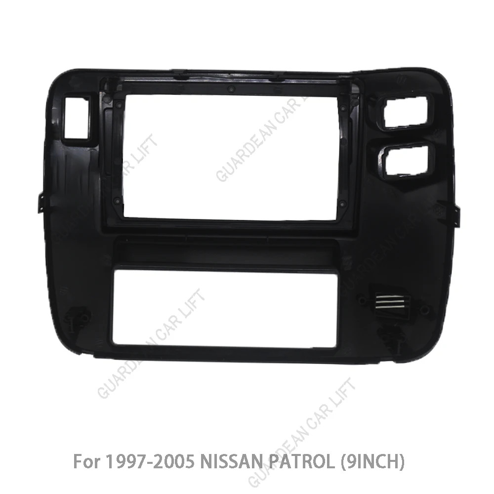 9INCH Car Radio Fascias For Nissan patrol Y61 1997-2006 Android GPS MP5 Stereo P