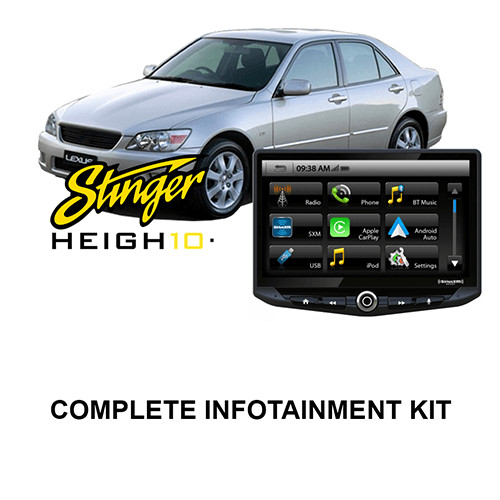 Stinger HEIGH10 Infotainment Kit for Lexus IS 1999-2005 XE10