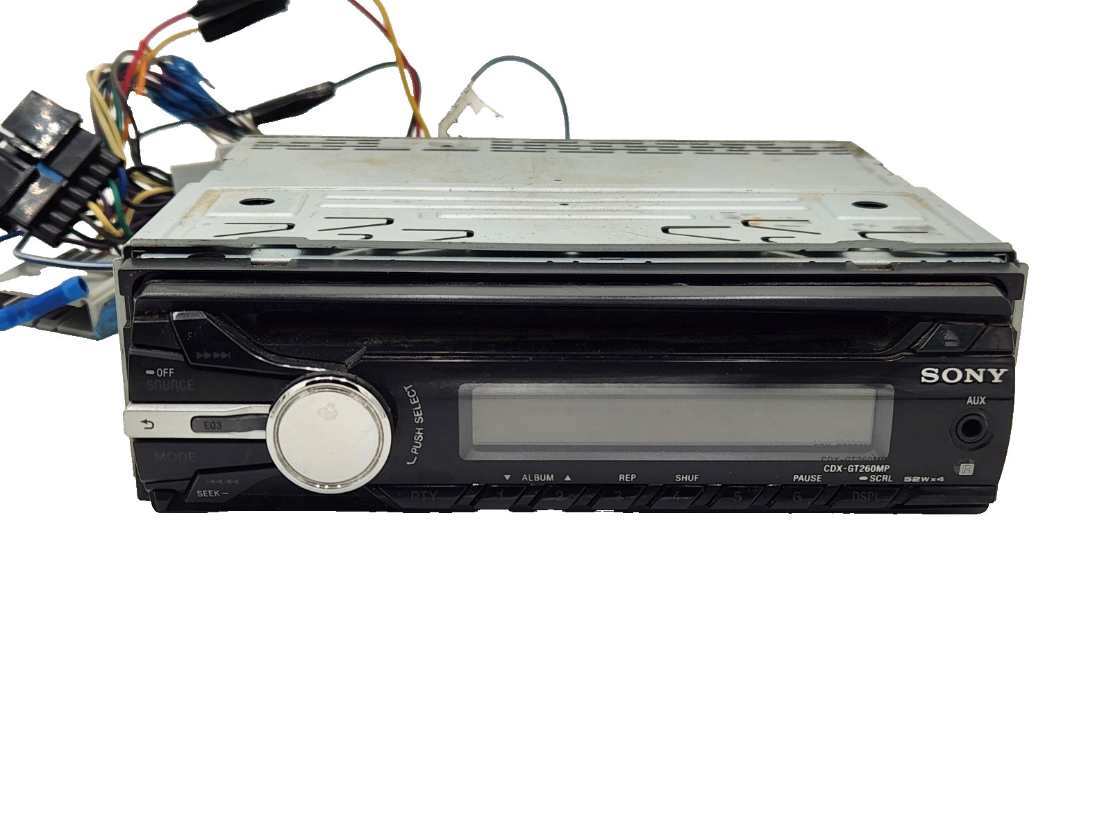 Sony FM/AM Compact Disc Player CDX-GT260MP