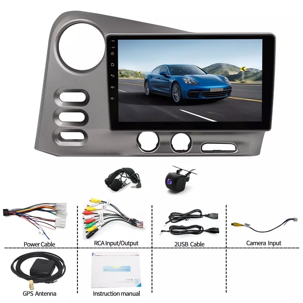 For 2003-2008 Pontiac Vibe Apple Carplay Android 13 Car Stereo Radio GPS DSP FM