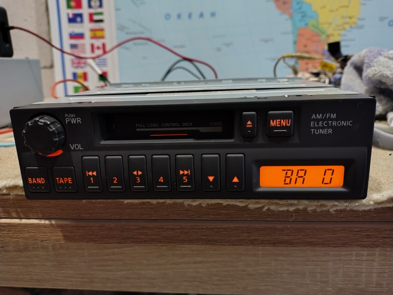 OEM Nissan Clarion PN-1757L Cassette Player In Dash Receiver Fully Working Great