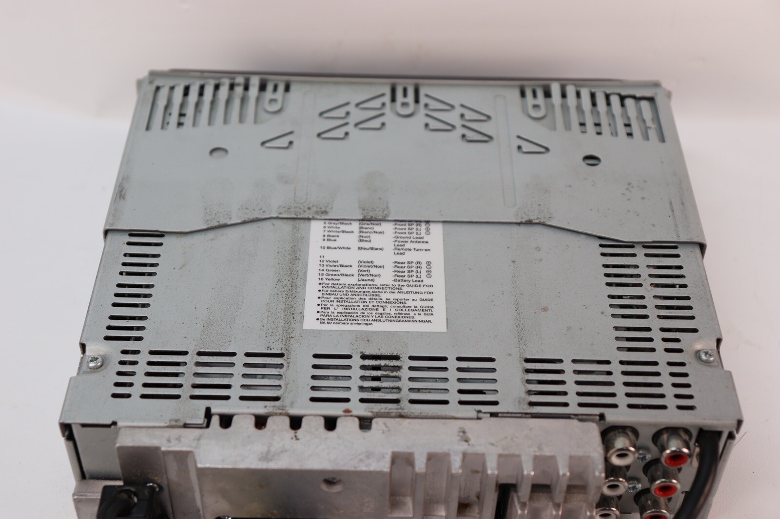 Alpine CDA-9847 Car CD/WMA/MP3 Player Untested